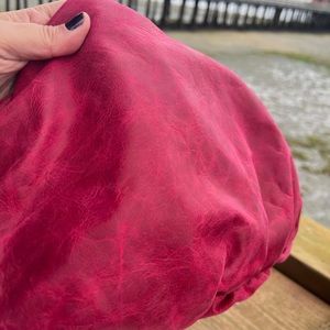 Sachel brand Raspberry Town bag size small